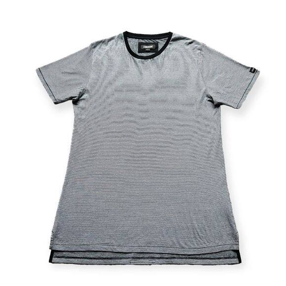 🔃Zanerobe Men’s Striped Crew Neck Short Sleeve Cotton Tee Shirt - Picture 1 of 13